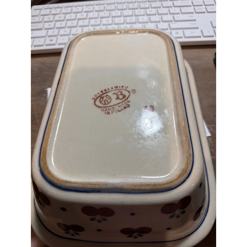 Boleslawiec Polish Pottery Baking Dish 9 7/8